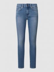 Pepe Jeans Dżinsy "Soho" - Skinny fit - w kolorze niebieskim rozmiar: W27/L32. Niebieskie jeansy Pepe Jeans, l, z aplikacjami. Za 176.08 zł.