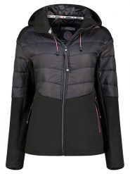 Geographical Norway Kurtka polarowa "Trendy" w kolorze czarnym rozmiar: M. Czarne swetry Geographical Norway, m, bez wzorów, z polaru, bez ramiączek. Za 180.06 zł.