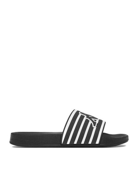 Kappa Klapki CEO-864089A-W Czarny. Czarne klapki Kappa, bez wzorów, z syntetyku, bez obcasa. Za 59.99 zł.