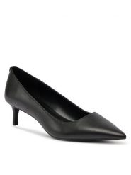 MICHAEL Michael Kors Szpilki Alina Flex Kitten Pump 40R3ALMP1L Czarny. Czarne szpilki MICHAEL Michael Kors, bez wzorów, ze skóry, bez obcasa, na szpilce, bez zapięcia. Za 319.99 zł.