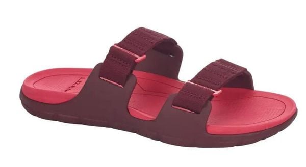 Sandały plażowe Sandal Way Slide ZRVP/41. Czerwone sandały Lizard, bez wzorów, z materiału, sportowe, bez obcasa, bez zapięcia. Za 85.03 zł.
