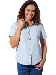 WITT WEIDEN Bluzka w kolorze błękitnym rozmiar: 42. Niebieskie bluzki WITT WEIDEN, bez wzorów, bez kołnierzyka, bez ramiączek. Za 56.99 zł.