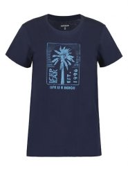 Icepeak Koszulka w kolorze granatowym rozmiar: XL. Niebieskie bluzki Icepeak, xl, bez wzorów, z bawełny, bez kołnierzyka, bez ramiączek. Za 43.99 zł.