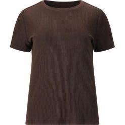 Koszulka damska Athlecia Lankae. Brązowe koszulki sportowe Athlecia, bez wzorów, bez ramiączek. Za 124.00 zł.
