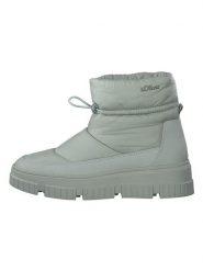 S.Oliver Botki zimowe w kolorze turkusowym rozmiar: 38. Niebieskie botki S.Oliver, na zimę, bez wzorów, z materiału, bez obcasa, bez zapięcia. Za 126.99 zł.