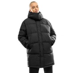 Damski puchowy płaszcz oversize Lifestyle Siroko Naryan. Czarne płaszcze SIROKO, m, bez wzorów, z puchu, bez kaptura. Za 553.00 zł.
