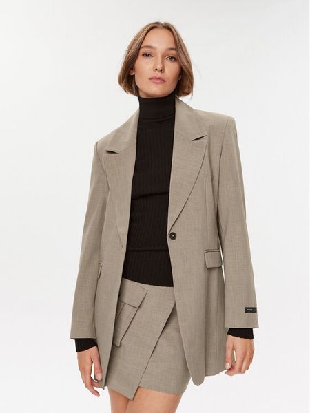 Herskind Marynarka Nat 4971519 Beżowy Regular Fit. Brązowe marynarki i żakiety Herskind, bez wzorów, z syntetyku. Za 1,019.00 zł.