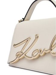 KARL LAGERFELD Torebka A1W30038 Biały. Białe listonoszki KARL LAGERFELD, bez wzorów, ze skóry, bez dodatków. Za 1,299.00 zł.