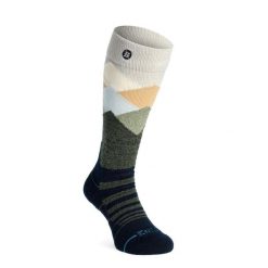 Skarpety narciarskie Stance Misty Mid Wool Snow. Niebieskie skarpety Stance, bez wzorów. Za 78.99 zł.