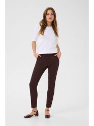 Kaffe Spodnie chino w kolorze brązowym rozmiar: 34. Brązowe spodnie materiałowe Kaffe, bez wzorów. Za 126.99 zł.