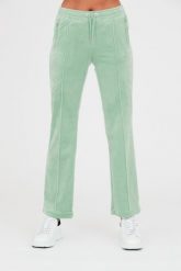 JUICY COUTURE Seledynowe damskie spodnie dresowe Tina, Rozmiar L. Niebieskie spodnie dresowe Juicy Couture, l, bez wzorów, z dresówki. W wyprzedaży za 259.99 zł.