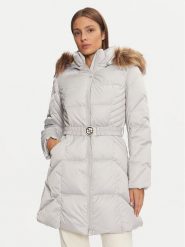 Guess Płaszcz zimowy New Olga W4BL40 WEX52 Szary Regular Fit. Szare płaszcze Guess, na zimę, l, z aplikacjami, z syntetyku, bez kaptura. Za 939.99 zł.