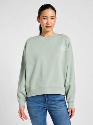 Lee Bluza w kolorze zielonym rozmiar: XL. Zielone bluzy Lee, xl, bez wzorów, bez kaptura. Za 132.05 zł.