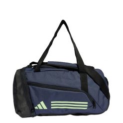 Torba Essentials 3-Stripes Duffel XSmall. Niebieskie torby na ramię Adidas, bez wzorów, z materiału, na ramię, bez dodatków. Za 146.30 zł.