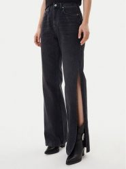 Karl Lagerfeld Jeans Jeansy B1W10072 Czarny Wide Leg. Czarne jeansy Karl Lagerfeld Jeans, bez wzorów. Za 569.99 zł.