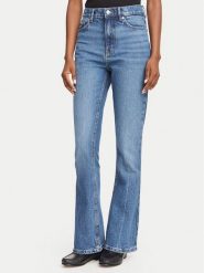 HUGO Jeansy Geflare_2 50566178 Niebieski Flare Fit. Niebieskie jeansy Hugo, bez wzorów. Za 619.99 zł.