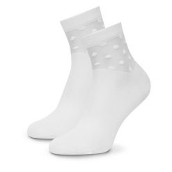 Skarpety Nine West. Białe skarpety Nine West, bez wzorów. Za 29.99 zł.