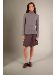 Perfect Cashmere Kaszmirowy sweter "Linda" w kolorze jasnoszarym rozmiar: M. Szare golfy Perfect Cashmere, m, bez wzorów, z kaszmiru, bez ramiączek. Za 478.99 zł.
