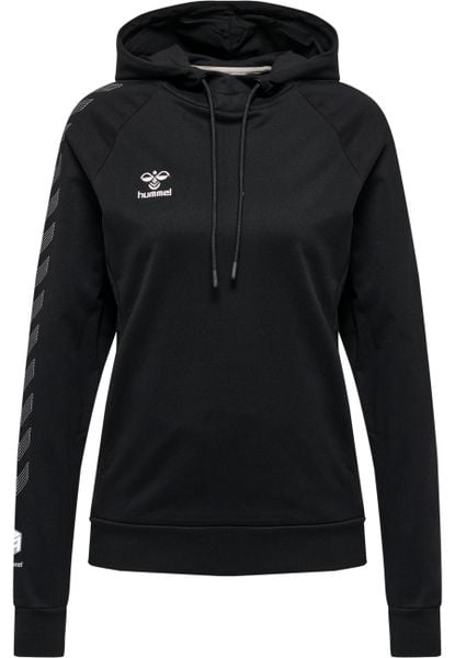 Damska bawełniana bluza z kapturem Hummel Move Grid. Czarne bluzy Hummel, l, bez wzorów, z bawełny, z kapturem. Za 159.99 zł.