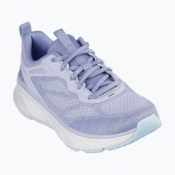 Buty damskie SKECHERS Edgeride Power Flow. Niebieskie obuwie sportowe Skechers, bez zapięcia. Za 269.99 zł.