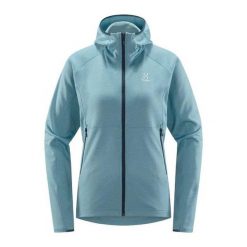 Bluza trekkingowa damska Haglofs Skuta Hood. Zielone bluzy Haglöfs, m, bez wzorów, bez kaptura. Za 335.99 zł.