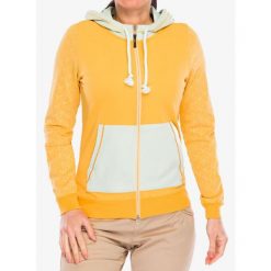 Bluza z kapturem damska Edelrid Bege Zip Hoody. Żółte bluzy EDELRID, bez wzorów, z kapturem. Za 303.99 zł.