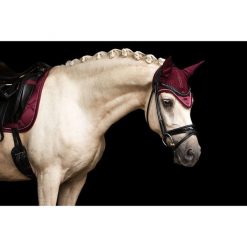 Krótki kapelusz dla koni Equestrian Stockholm. Brązowe kapelusze EQUESTRIAN STOCKHOLM, bez wzorów. Za 303.00 zł.