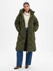 Barbour Pikowany płaszcz - Kirkton Puffer Kobiety Sztuczne włókno zielony, 46. Zielone płaszcze Barbour, bez wzorów, z włókna. Za 1,399.95 zł.