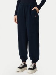 Tommy Jeans Spodnie dresowe Badge DW0DW23536 Granatowy Regular Fit. Niebieskie spodnie dresowe Tommy Jeans, xxs, bez wzorów, z bawełny. Za 329.99 zł.