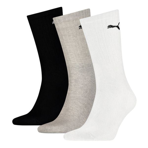 Skarpety Puma Sport 3 pack. Białe skarpety Puma, bez wzorów, z bawełny. Za 49.99 zł.