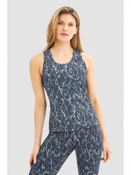 Rösch Top sportowy w kolorze granatowym rozmiar: L. Niebieskie koszulki sportowe RÖSCH, bez wzorów, z materiału, bez ramiączek, outdoorowe. Za 114.17 zł.