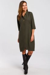 Sukienka marynarka elegancka żakietowa asymetryczna zielona. Zielone marynarki i żakiety Stylove, l, bez wzorów, z elastanu, biznesowe. Za 329.00 zł.