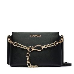 Torebka Steve Madden. Czarne torebki klasyczne Steve Madden, bez wzorów, bez dodatków. Za 519.99 zł.