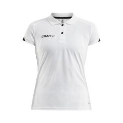 Damska koszulka polo Craft pro control impact. Białe koszulki polo Craft, s, bez wzorów, z materiału, bez kołnierzyka, bez ramiączek. Za 208.75 zł.