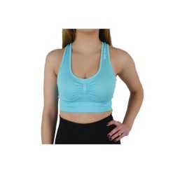 Biustonosz sportowy damski GymHero Miami Cute Bra. Niebieskie bielizna sportowa Gym Hero, m, bez wzorów, z elastanu. Za 69.99 zł.