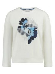 Gerry Weber Bluza w kolorze białym rozmiar: 44. Białe bluzy sportowe Gerry Weber, bez wzorów, bez kaptura. Za 126.75 zł.