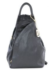 Lucca Baldi Skórzany plecak "Novara" w kolorze szaro-czarnym - 29 x 34 x 13 cm rozmiar: onesize. Czarne plecaki Lucca Baldi, bez wzorów, z materiału. Za 369.95 zł.
