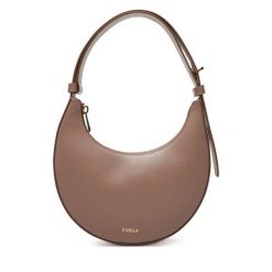 Torebka Furla. Brązowe torebki klasyczne Furla, bez wzorów, bez dodatków. Za 869.99 zł.