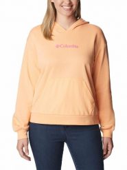 Columbia Bluza "Columbia Logo™ III" w kolorze pomarańczowym rozmiar: L. Pomarańczowe bluzy Columbia, l, bez wzorów, z kapturem. Za 96.83 zł.