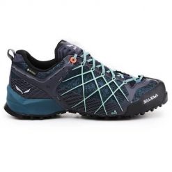 Buty trekkingowe damskie Salewa Wildfire Gtx. Czarne trekkingi Salewa, z gore-texu, trekkingowe. Za 717.05 zł.