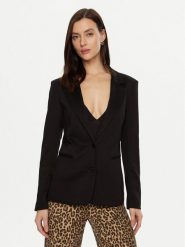 Vila Marynarka 14107241 Czarny Slim Fit. Czarne marynarki i żakiety Vila, l, bez wzorów, z syntetyku. Za 109.99 zł.