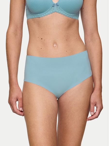 Triumph Figi klasyczne z wysokim stanem Pretty 10222227 Błękitny. Niebieskie figi Triumph, s, bez wzorów, z syntetyku. Za 39.99 zł.