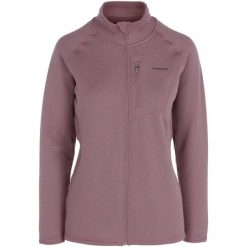 Bluza damska VIKING Admont Full Zip Lady rozpinana. Czerwone bluzy Viking, bez wzorów, bez kaptura. Za 174.94 zł.