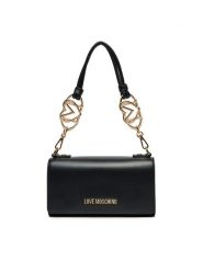LOVE MOSCHINO Torebka JC4051PP1MLF0000 Czarny. Czarne torebki klasyczne Love Moschino, bez wzorów, ze skóry, bez dodatków. Za 419.99 zł.