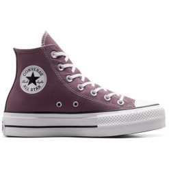 Buty sportowe Converse Chuck Taylor As Lift. Fioletowe obuwie sportowe Converse, bez zapięcia. Za 379.45 zł.
