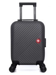 SWISS KOPPER Walizka "Spiez" w kolorze czarnym - 32 x 42 x 20 cm rozmiar: onesize. Czarne walizki SWISS KOPPER, bez wzorów. Za 147.95 zł.