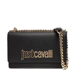 Torebka Just Cavalli. Czarne torebki klasyczne Just Cavalli, bez wzorów, bez dodatków. Za 799.99 zł.