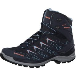 Damskie buty turystyczne Lowa. Niebieskie trekkingi Lowa, z materiału, trekkingowe. Za 1,101.99 zł.