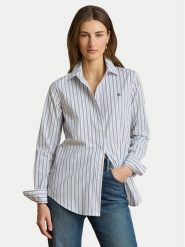 LAUREN RALPH LAUREN Koszula 200P13836001 Niebieski jasny Regular Fit. Niebieskie koszule Lauren Ralph Lauren, s, bez wzorów, z bawełny, bez kołnierzyka, bez ramiączek. Za 689.99 zł.