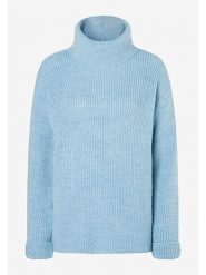 More & More Sweter w kolorze błękitnym rozmiar: 38. Niebieskie golfy More & More, bez wzorów, bez ramiączek. Za 123.25 zł.